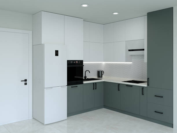 Urban Clean Kitchen | Modern Modular Kitchen Interior Design